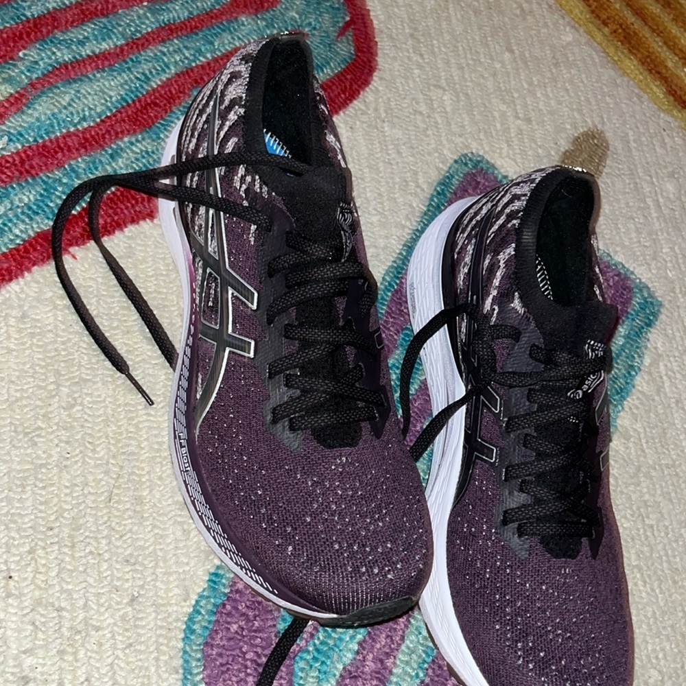 Asics gel - katana 28 MK Women 10 deep plum/black uk 42 like new